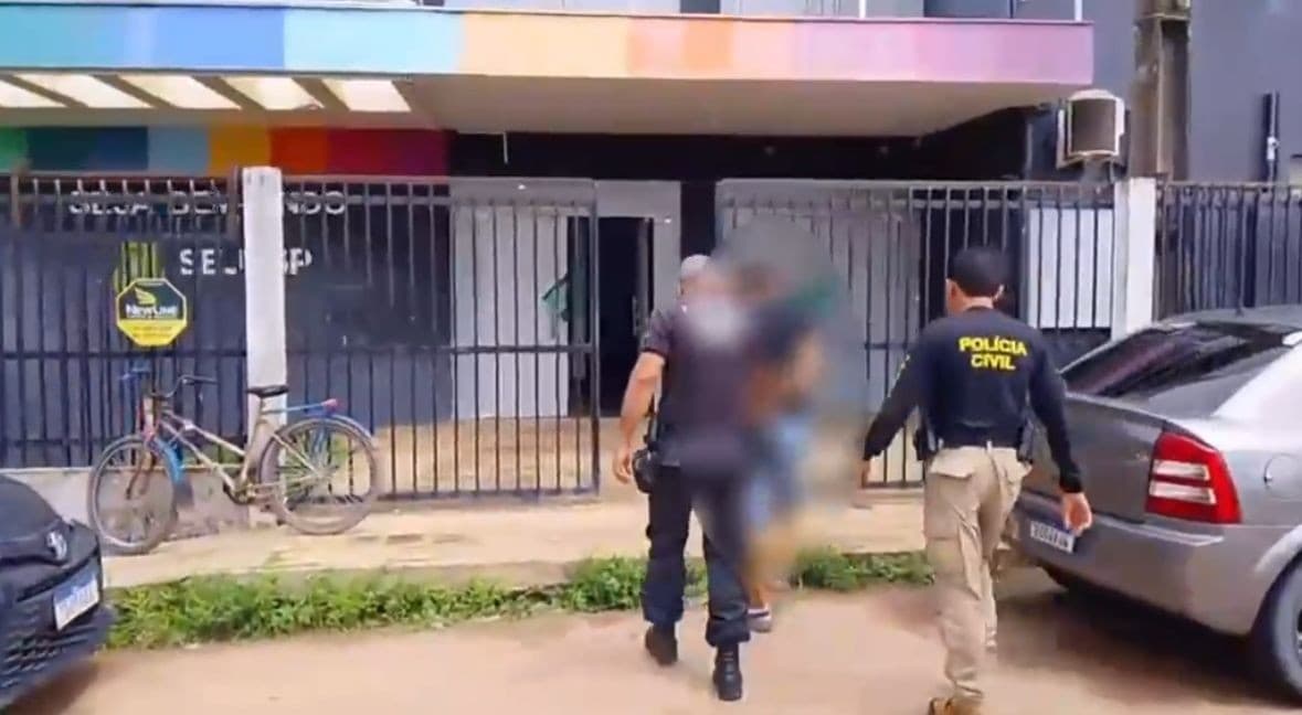 Viatura policial em ação no bairro Pacoval em Macapá