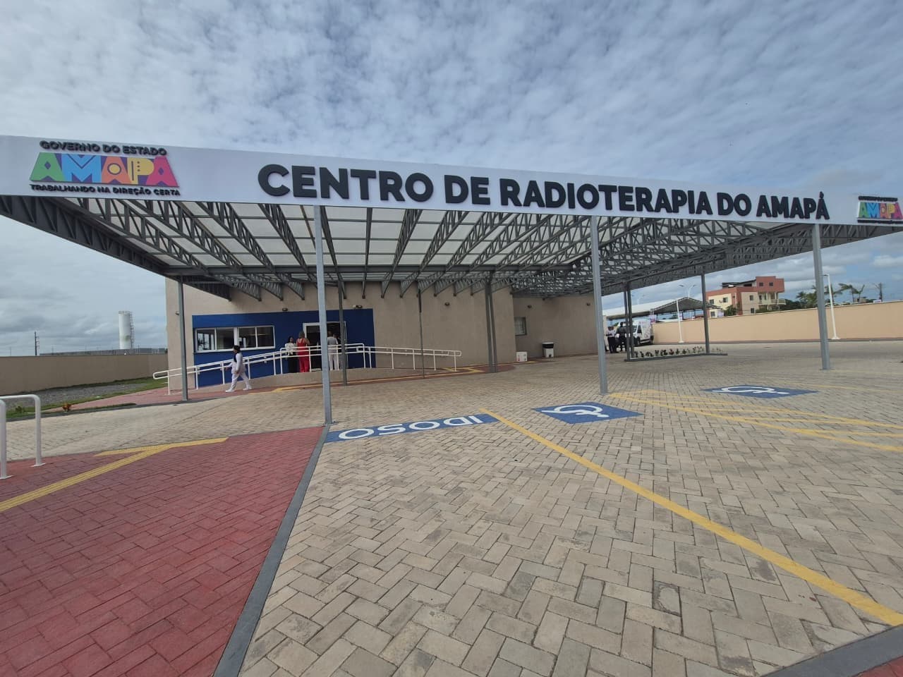 Estrutura do Centro de Radioterapia do Amapá na Zona Norte de Macapá.