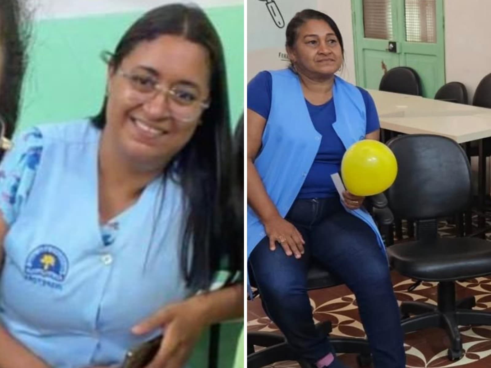 Pátio externo do Instituto São José, em Rio Branco, local do ataque em maio de 2026.