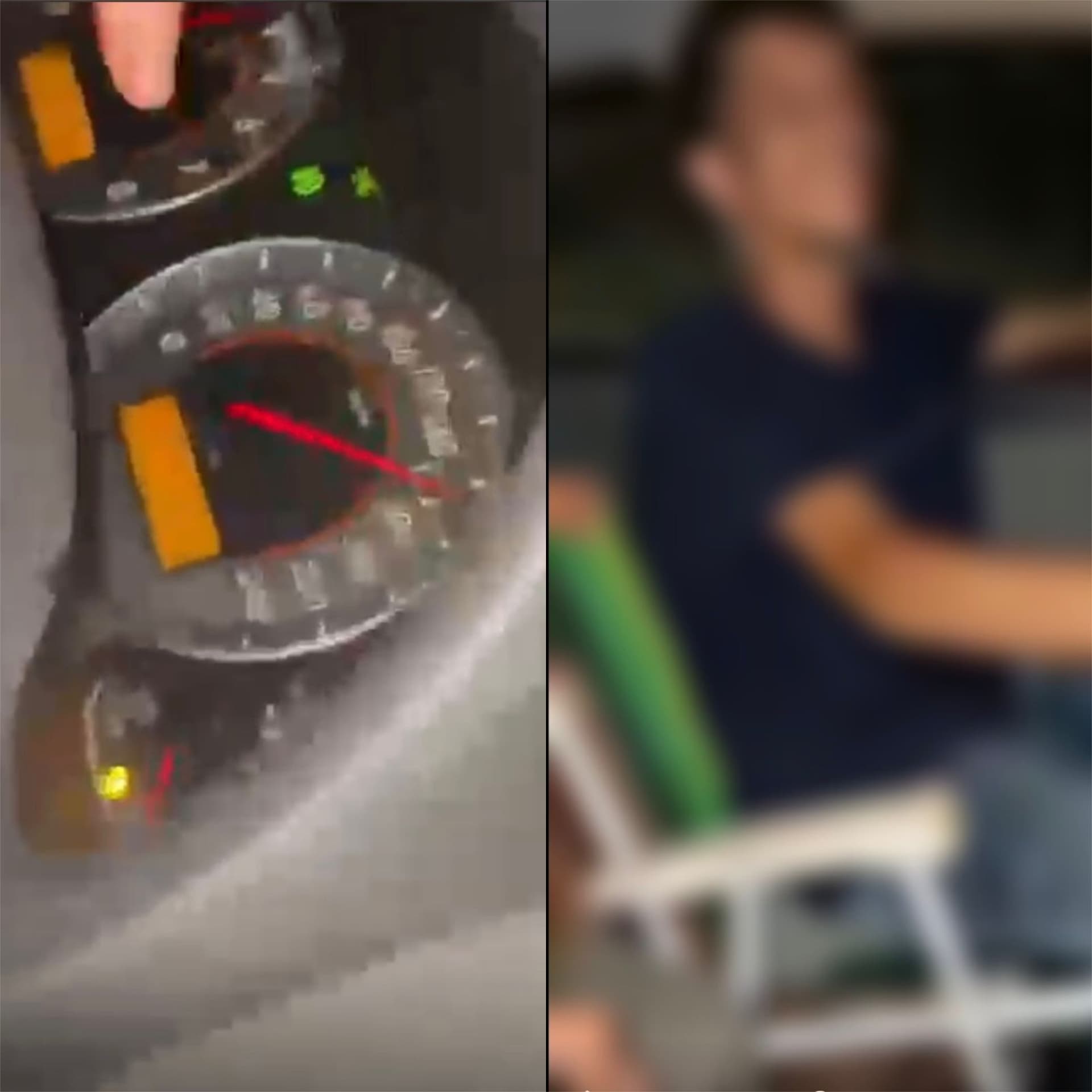 Vídeo mostra imprudência em Rolim de Moura. Veículo atingiu 140 km/h antes de bater em árvore, matando jovens de 16 e 20